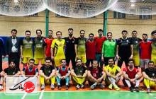 برد تیم فوتسال بانک ایران زمین در یک بازی دوستانه  