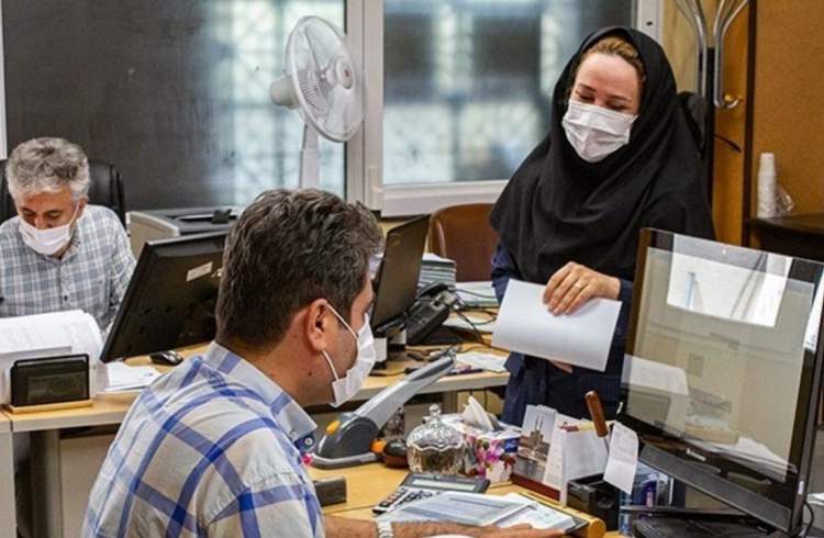تمدید دورکاری کارمندان تهرانی تا پایان هفته