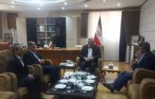 دیدار استاندار کردستان با عضو هیات مدیره بانک کشاورزی