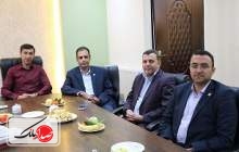  دیدار مدیران استانی بانک ایران زمین و شرکت آمیکو