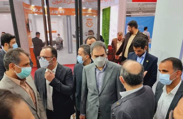 حضور مدیران صنعت بیمه در غرفه بیمه ایران