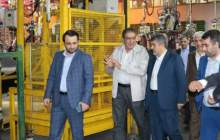 مدیرعامل بانک صادرات ایران از دو شرکت خودروساز در کرمان بازدید کرد