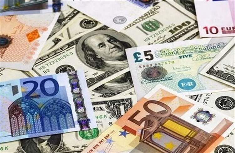 کاهش نرخ دلار، یورو و پوند در بازار